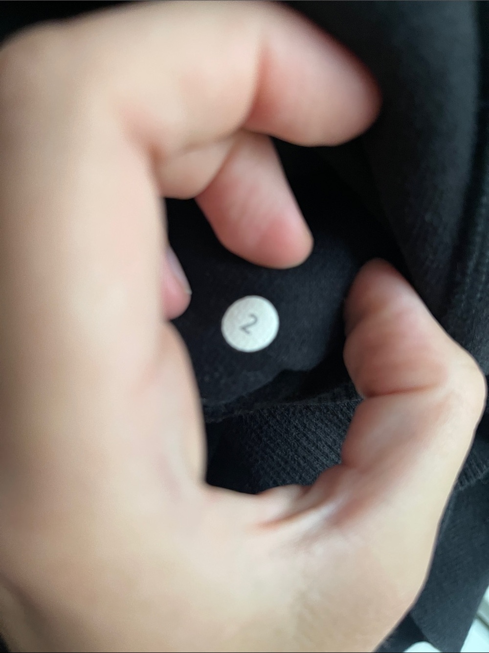 - Lululemon Sweatshirt Scuba Black Jacket - Picture 3 of 4